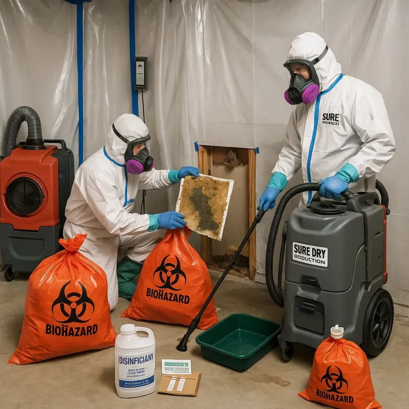 Contaminated Water Handling Protocols process in Troup, TX