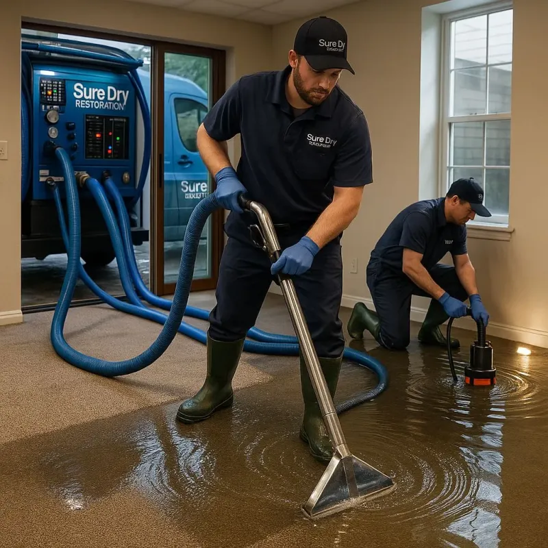 Water Extraction and Removal process in Troup, TX
